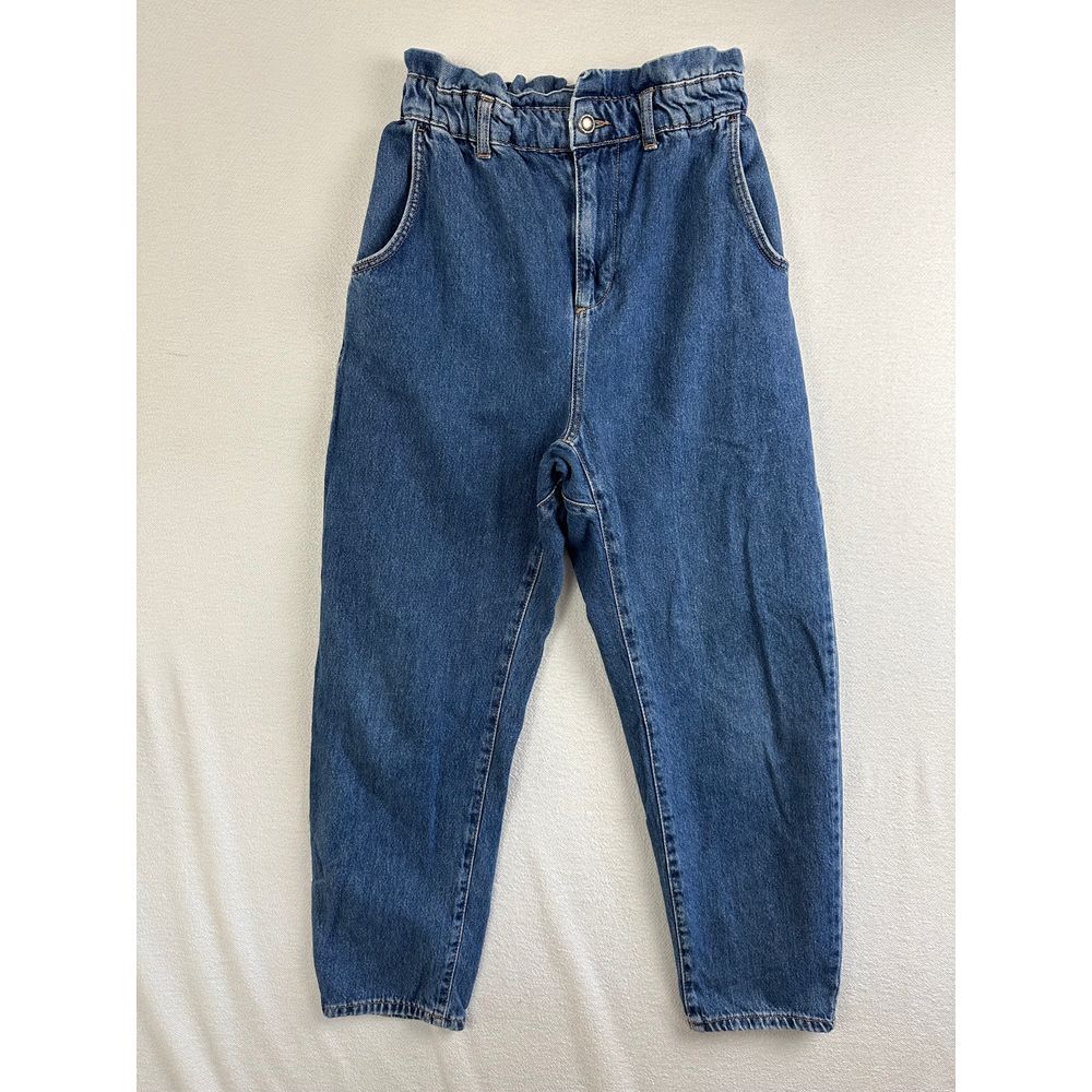 ZARA Jeans Women's‎ Size 4 Paperbag Elastic Waist
